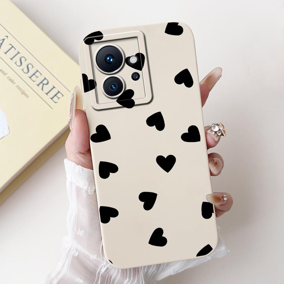 Чехол для телефона Infinix Zero Ultra X6820 / Zero 5G 2023 X6815C X6815D Милый Кролик Кошка Мультяшный Ударопрочный Мягкий Силиконовый Чехол