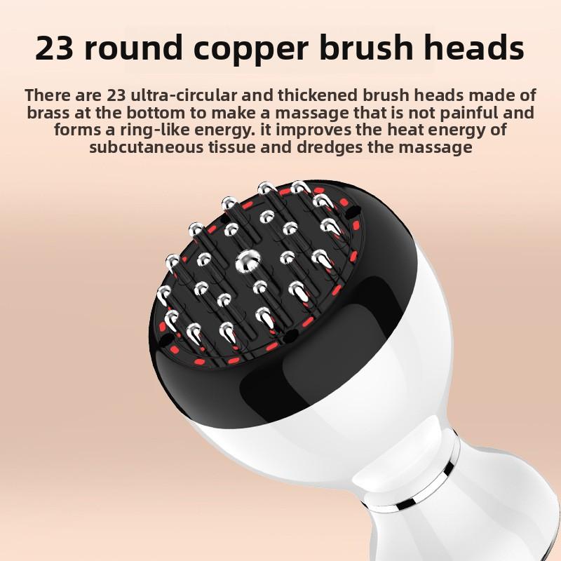 Electric Meridian Brush, Cupping Device, Intelligent Electric Scraping Instrument, Micro-current Meridian Brush, Warm Moxibustion Massager