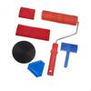 6 Pieces of Wooden Grains Tool Set Look Like Texture Wall Painting Roller for Cabinet