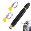 Black High-Pressure Water Gun Diamond Nozzle for Household Car Wash Watering Pipe Car Wash Gun with 3 Patterns Cleaning Tools