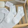 Корейские летние носки с кружевом в стиле Сладкая Лолита, носки с оборками принцессы для девочек и женщин, школьные носки для учениц, белые носки