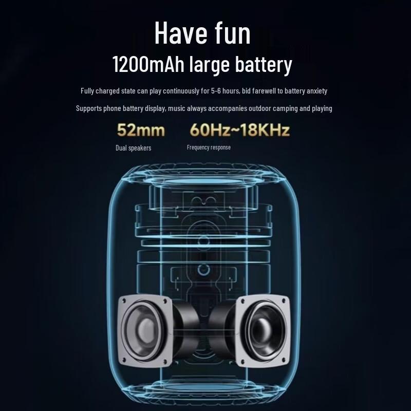 Yongwei Y526 Dazzling Portable Outdoor Bluetooth Speaker