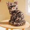 МежграничнаяSimulation Плюшевая игрушка-кошка: Милая кукла-кошка Подушка и компаньон для детей