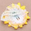 Patiky Wrist Flower, Wrist Corsage Hand Flowers Decor for Wedding Bridal Prom Party Accessories PS05 (Sunflower Corsage)