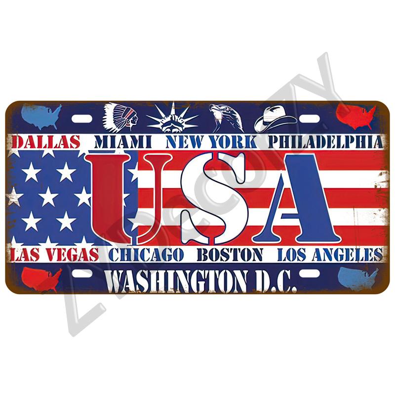 Россия Испания Металлический Знак Франция Жестяная Вывеска Табличка Германия США Флаг Страны Жестяная Тарелка Для Стены Дома Ресторан Ремесло Бар Декор