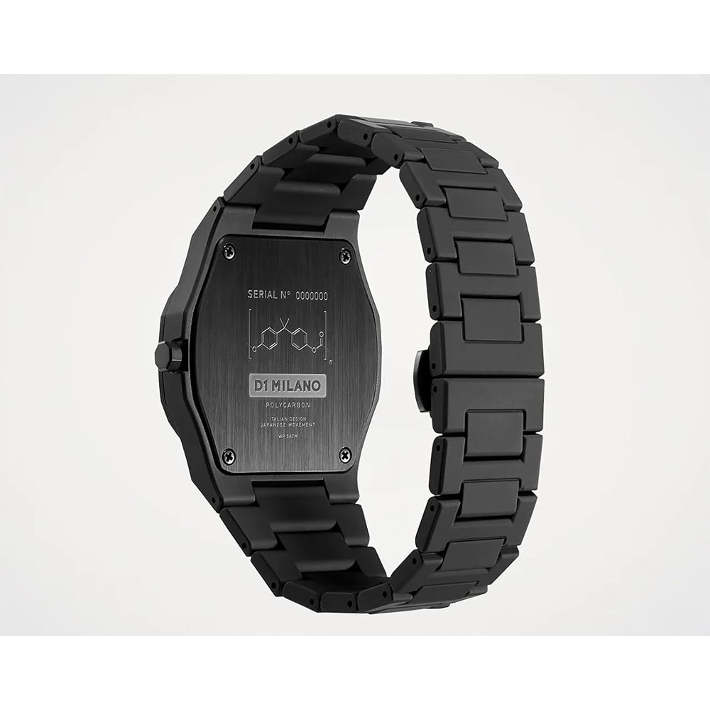 D1 Milano Men's Shadow Watch 40.5mm Polycarbonate Case