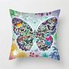 Colorful ButterflyPatterned Cushion Covers Pattern Cushion Cover Suitable For Sofa Bedroom Car Pillow Cover