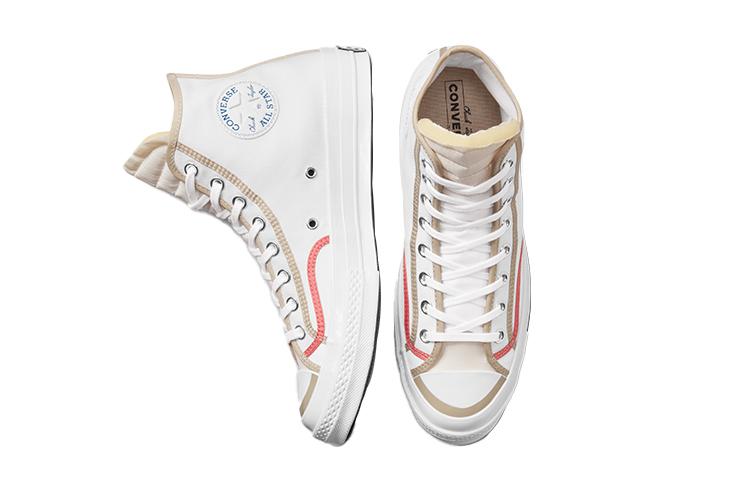 Men's Sneakers Converse Chuck 70 High Varsity Hybrid Texture 'White String'