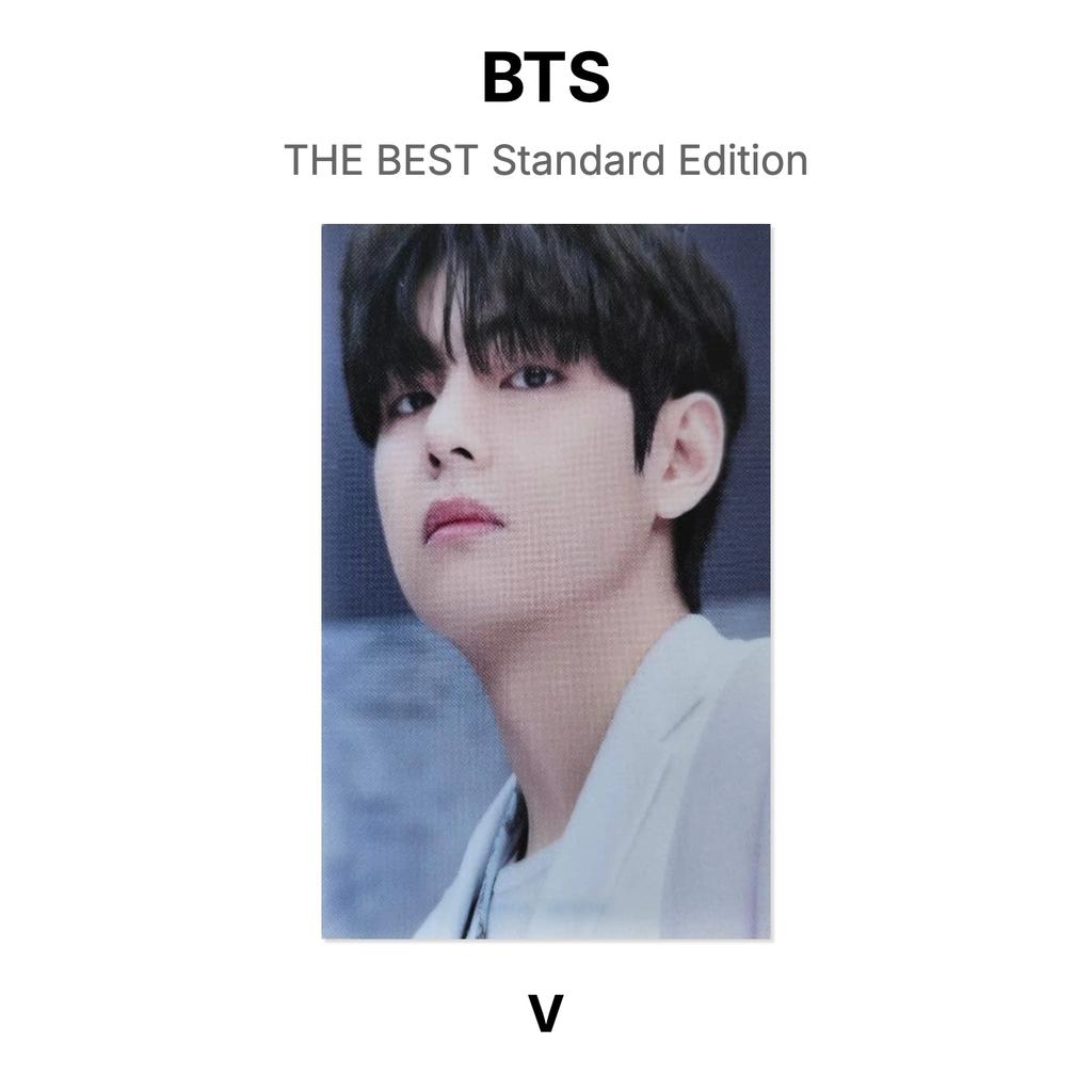 BTS ЛУЧШАЯ Официальная фотокарточка Стандартного издания