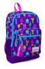 Детский школьный рюкзак с четырьмя отделениями Coral High Kids Purple Pink Cactus Patterned 23108