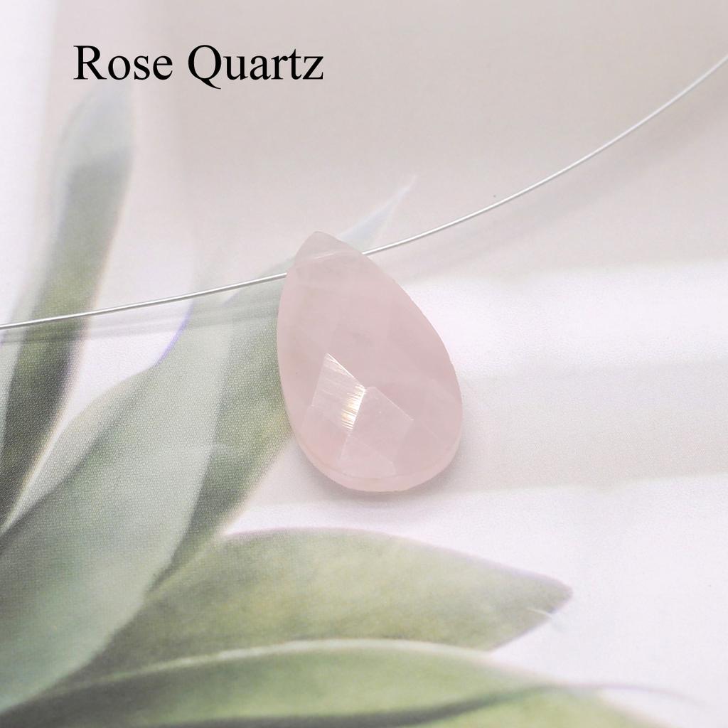 1Pc, Reiki Healing Crystal Energy Gemstone Charms, Faceted Natural Stone Drop Pendant for Women Men, DIY Halloween Christmas Necklace Accessories