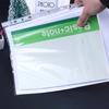 100PCS Loose Leaf A4 Loose-leaf File Pocket Transparent Archive Bag File Storage Protective Film