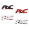 Наклейка на значок автомобиля, стильная эмблема RC, наклейка на багажник сзади для RC SPORT GT 106 205 206 207 208 301 306 307 308S 406 407 408 508 806