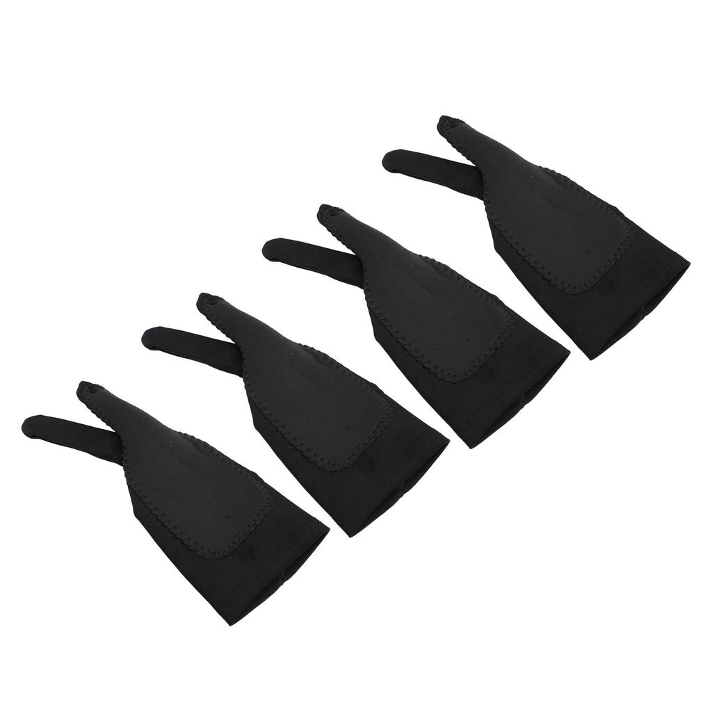 4 Pack Artist Drawing Glove Right Left Hand 3 Layer Two Finger Smooth Elasticity Breathable Digital Art Graphic Tablet
