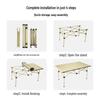 Portable Outdoor Folding Egg Roll Camping Table
