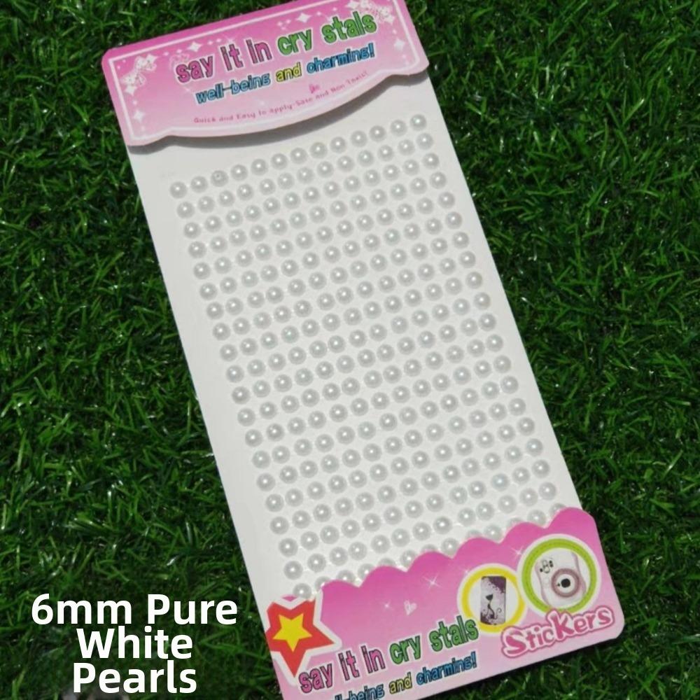 Круглые 3D наклейки-камни Разноцветный дизайн Стразы Алмазные наклейки для вечеринки Макияжа