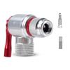Bike Pump Riding Emergency Mountain Bike Head Adapter Gas Nozzle Fast Inflator CO2 Cylinder Pump