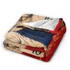 Mbappes Soccer Fuzzy Blanket France Football Customized Throw Blanket for Home 200x150cm Plush Thin Quilt