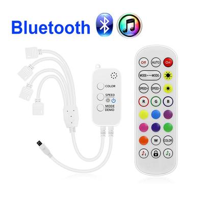 1 разделенный на 1/2 светодиодный контроллер, музыкальный Bluetooth, светодиодная лента, контроллер RGB, смартфон, приложение, управление, светодиодный пульт дистанционного управления для светодиодной ленты 5050