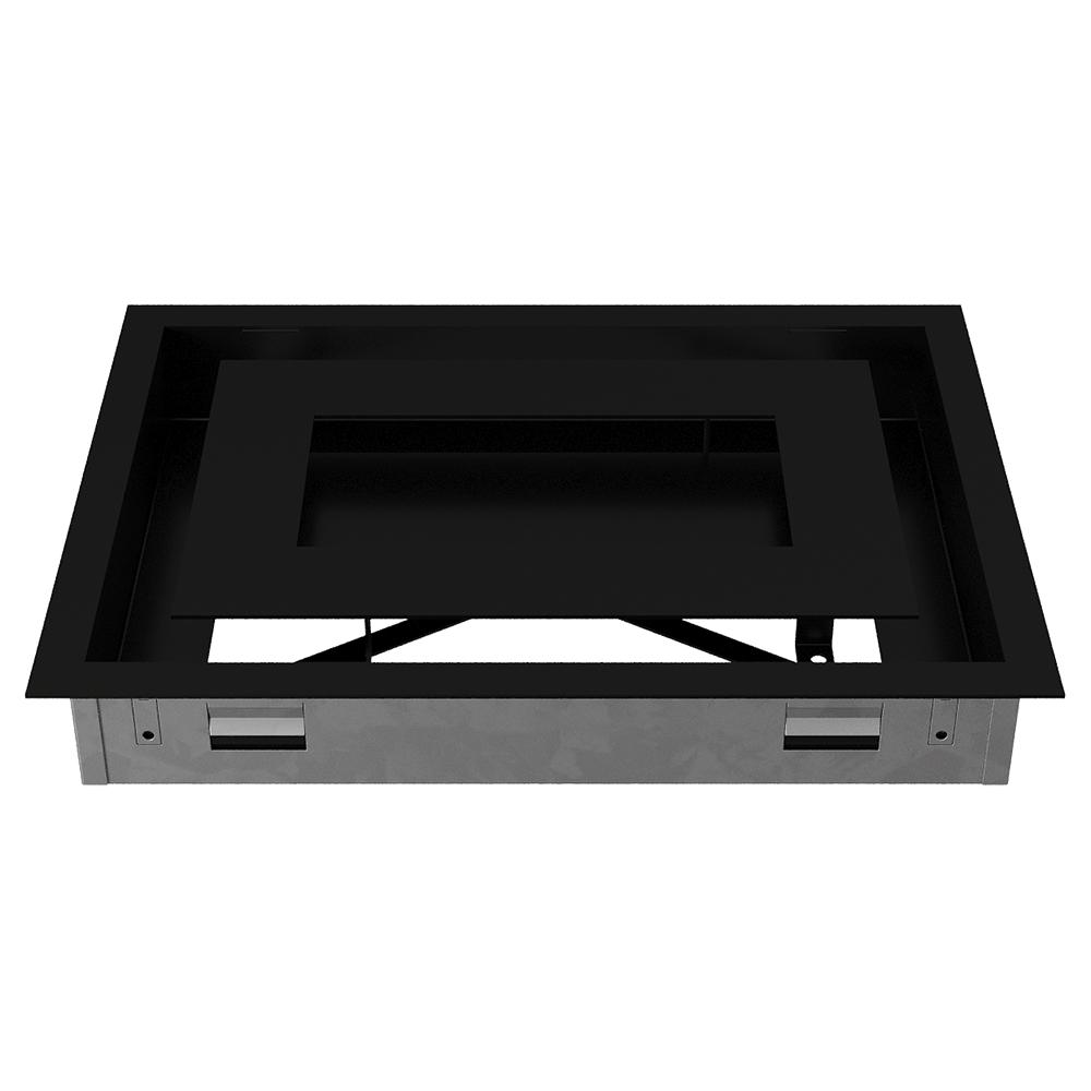 Крышка вентиляционная WIND 22x30 черный