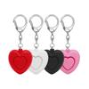 Heart-Shaped Keychain Alarm: High-Decibel Women's Self-Defense Device