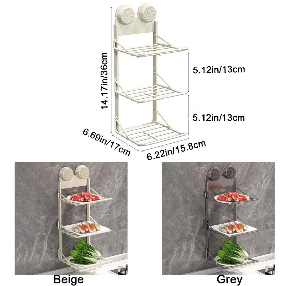 Настенный поднос для приготовления пищи, перфорированный поднос для гарниров и овощей для дома