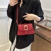 Niche Trendy Small Square Bag Women's New Retro and Fashionable Crossbody Bag Casual Simple Shoulder Bag Women's Bag