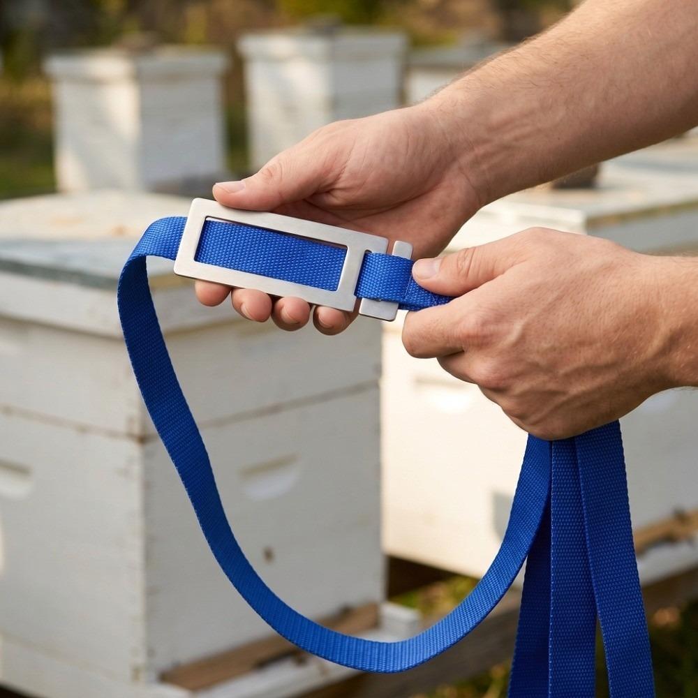 2Pcs Adjustable Beehive Strap Durable Beehive Tie Colorful Bee Box Binding Strip Beekeeping