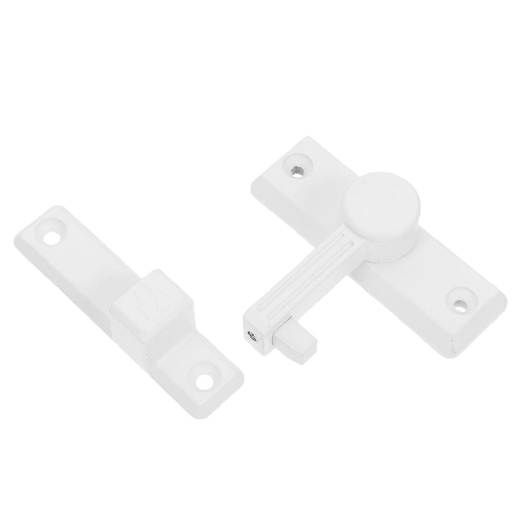 Sliding Barn Door Lock Zinc Alloy Latch Heavy Duty 90 Degree 180 Degree Flipping Gate Hardware Security Lock for Bathroom Garage