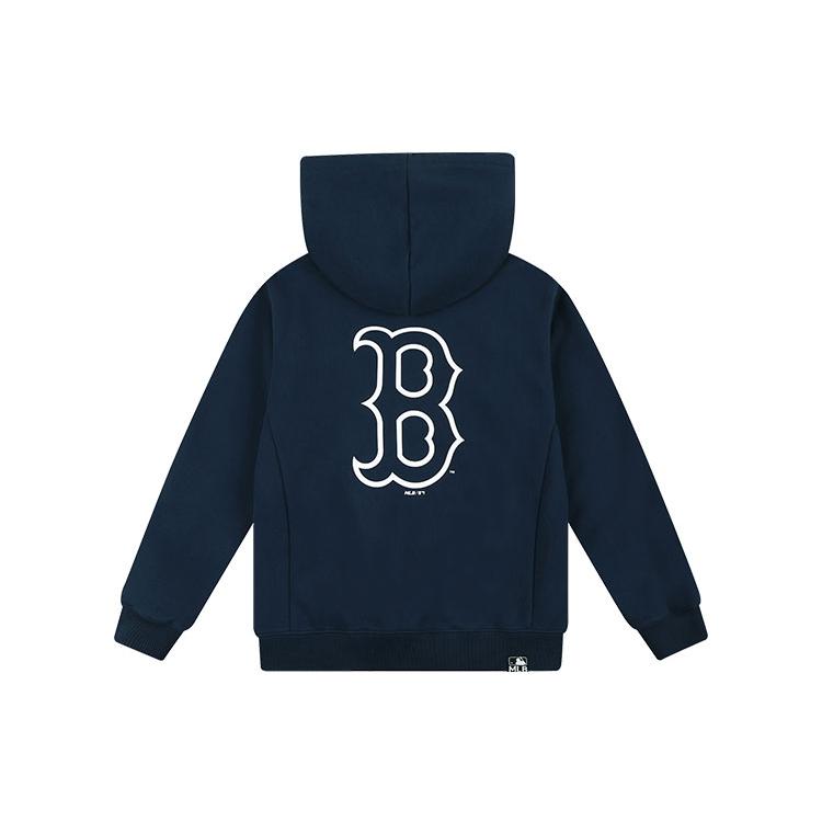 MLB Sweatshirts Unisex Navy Blue Hooded Moderate Regular 31TR03111-43N