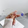 Женские трендовые очки для чтения Унисекс Модные прозрачные очки с защитой от синего света Женские маленькие круглые очки для пресбиопии
