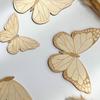 Wooden Butterfly Wall Decoration Farmhouse Rustic 3D Butterfly Wall Art Sculpture Home Living Room Kids Bedroom Wall Decorative Sign