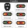 5 Modes USB Rechargeable LED Bike Turning Signal Taillight Waterproof Bicycle Remote Control Warning Lamp