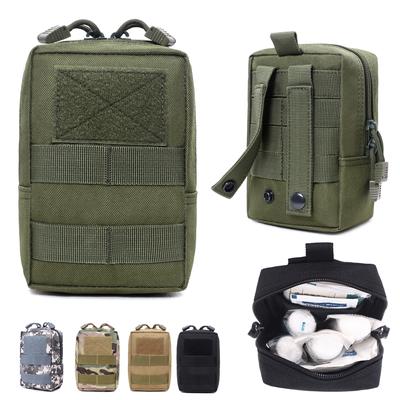 Спортивная сумка Molle на открытом воздухе, нейлоновая мужская поясная сумка, боевой жилет, EDC гаджет, сумка для охоты, маленькое снаряжение для кемпинга и пешего туризма