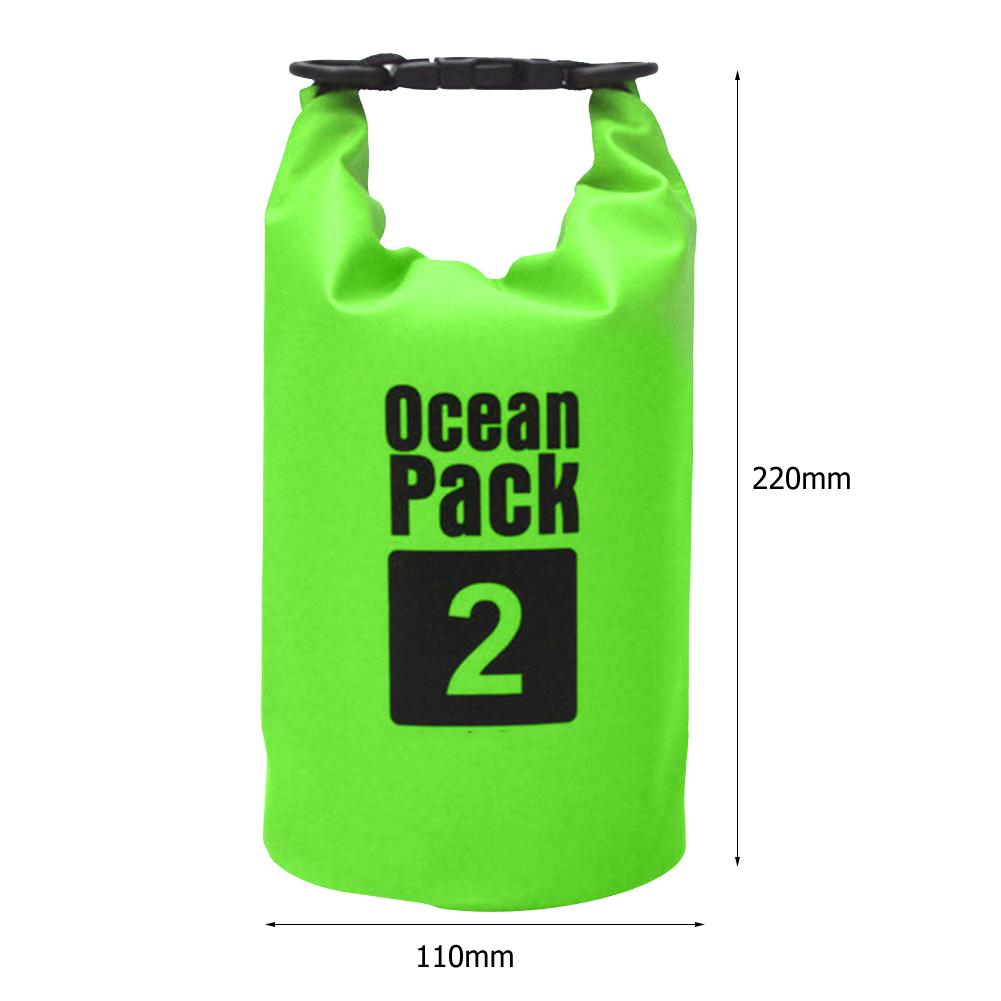 2L 3L 5L 10L 15L Waterproof Dry Bag Swimming Bag Foldable Beach Storage Pack Kayaking Rafting River Trekking Floating Water Sack
