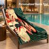 Lana Del Rey Custom Name Beach Towel Large Soft Towel for Indoor Bathroom Outdoor Beach