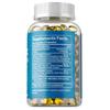 Probiotic supplement, 100 billion probiotics, 34 strains of probiotics, supports digestive health and improves energy levels. 120 vegetarian capsules.