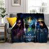 3D Ретро-игровое одеяло StarCraft Gamer, мягкое одеяло для дома, спальни, кровати, дивана, пикника, путешествия, офиса, отдыха, одеяло, детское одеяло