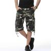 2025 Summer Men's Loose Casual Five-Pocket Work Pants Camouflage Shorts