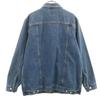 GAP DENIM Джинсовая куртка M Синий стирка Джинсовая куртка тракер Женская Б/у