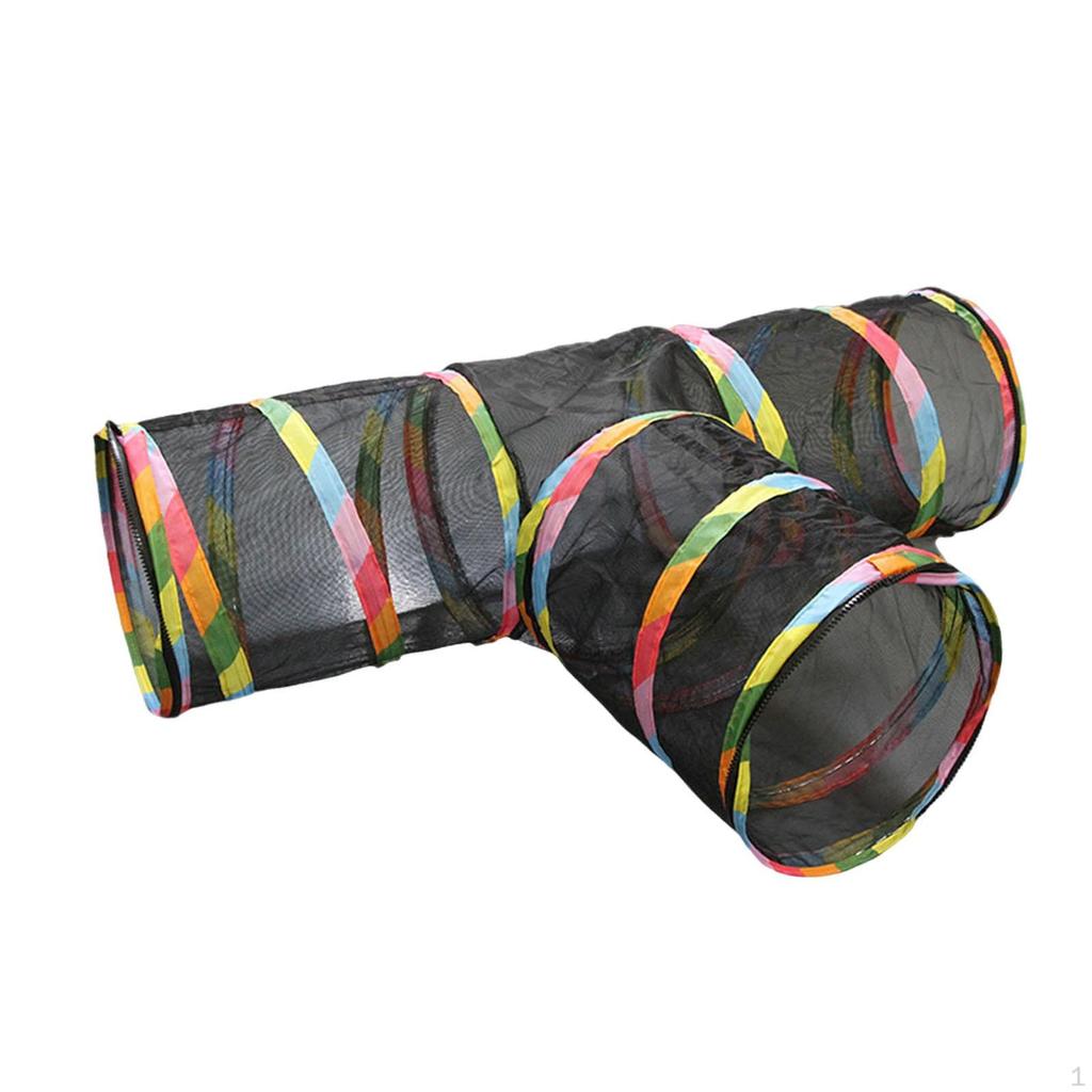 Туннель для кошек, манеж для собак на открытом воздухе, дышащий, домик-убежище для щенков кроликов на открытом воздухе