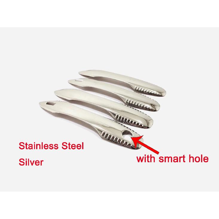 ABS/Steel Car Door Handle Cover Frame Armrest Trim Handrail Exterior Accessories For Toyota Corolla Cross XG10 2024+
