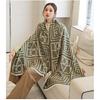 New Versatile Imitation Cashmere Warm Scarf Thickened Shawl