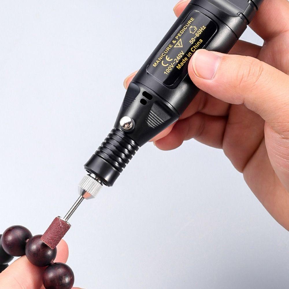 Регулируемая скорость электрическая ручка для резьбы шлифовальная ручка-гравер мини электрическая шлифовальная машина маникюр