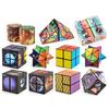 Infinity Cube Smooth Interesting Spatial Training Burr-free Abstract Pattern Relieve Boredom Various Styles Variety Geometry  Entertainment Toy