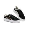Puma Замшевые кроссовки на платформе, повседневные, с низким верхом, женские, черные 395228-01