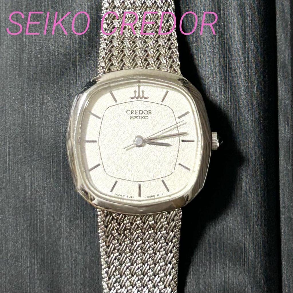 [USED] SEIKO Credor Quartz Watch, 2 Hands, Operation Confirmed