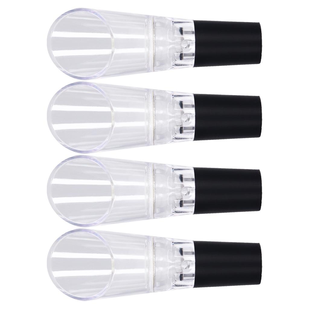 4PCS Wine Aerator Pourer PC Eco Friendly Decanter Spout Bar Accessories for Household Party