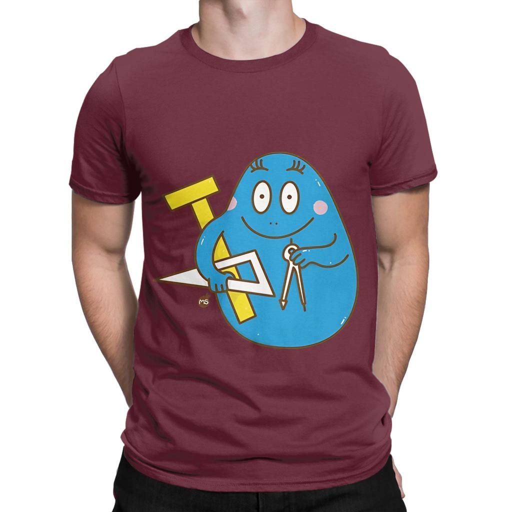 Barbapapa BarbabrilloMS Sticker Funny 100 Cotton TShirt Barba Tees Tops For Unisex