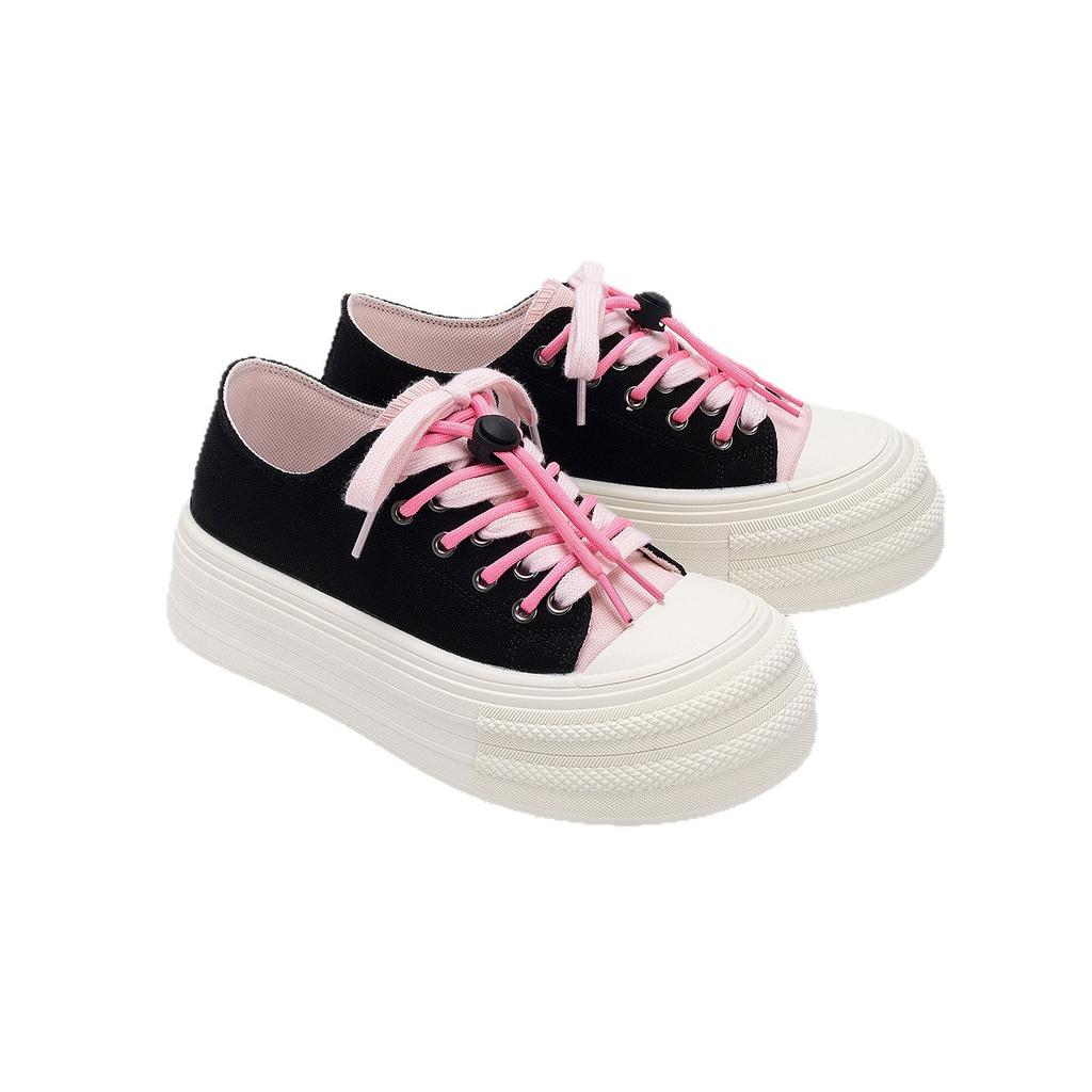 Global Platform Canvas Shoes Women's ZHQ-HY2173 New Autumn Shoes Versatile Niche Casual Board Shoes Popular